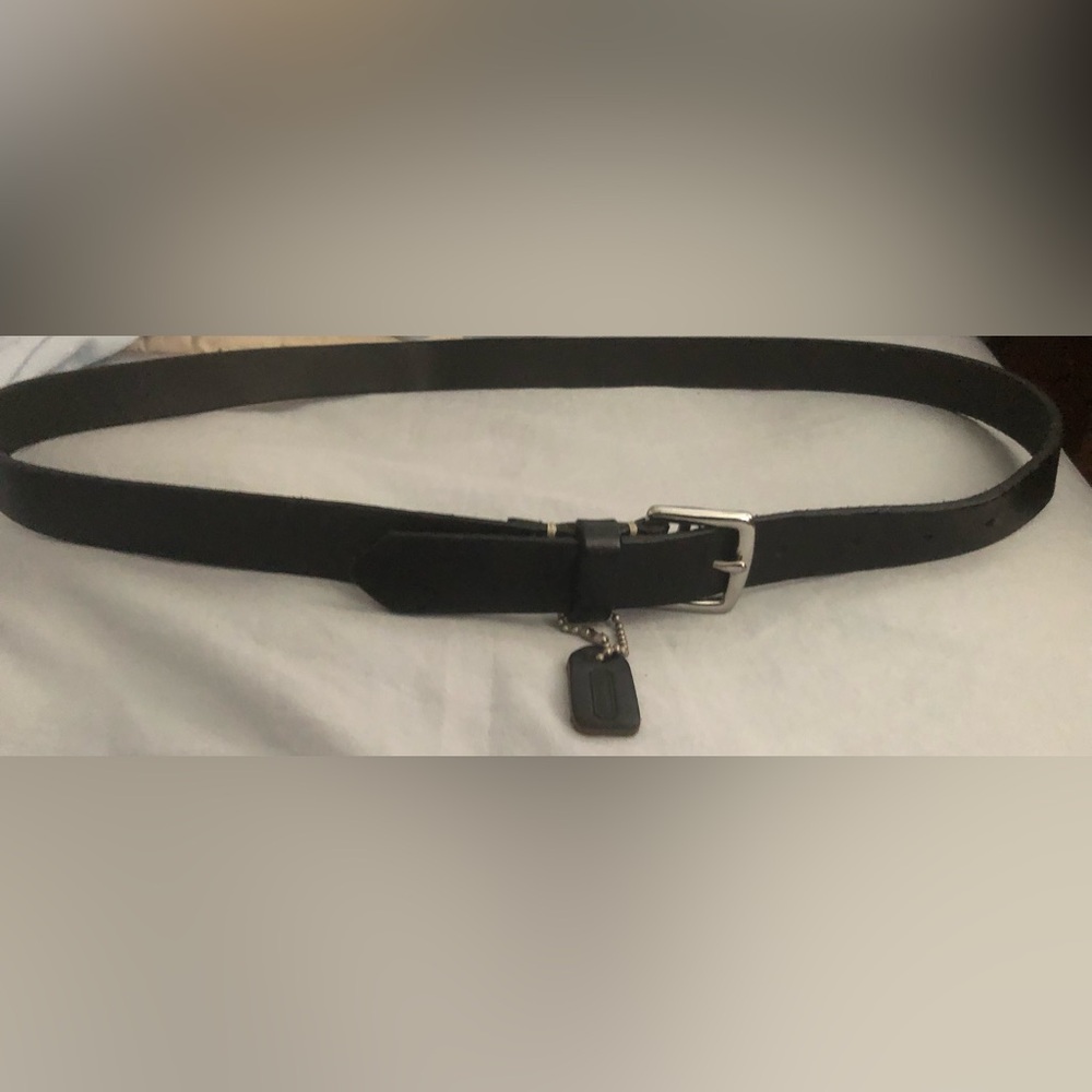 Vintage Coach Leather Belt Size 32
